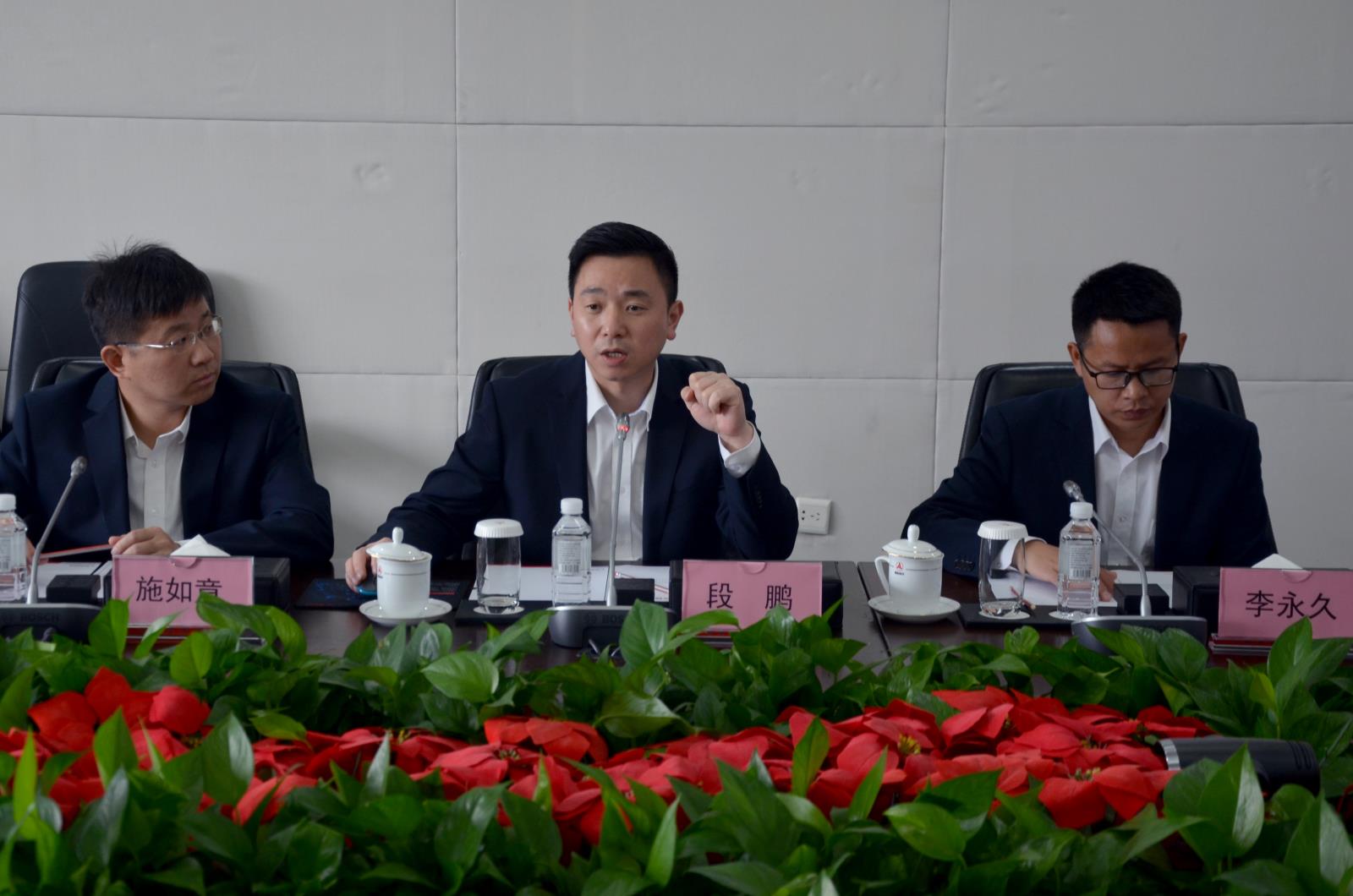 三一集团泵路事业部充填装备营销总经理段鹏