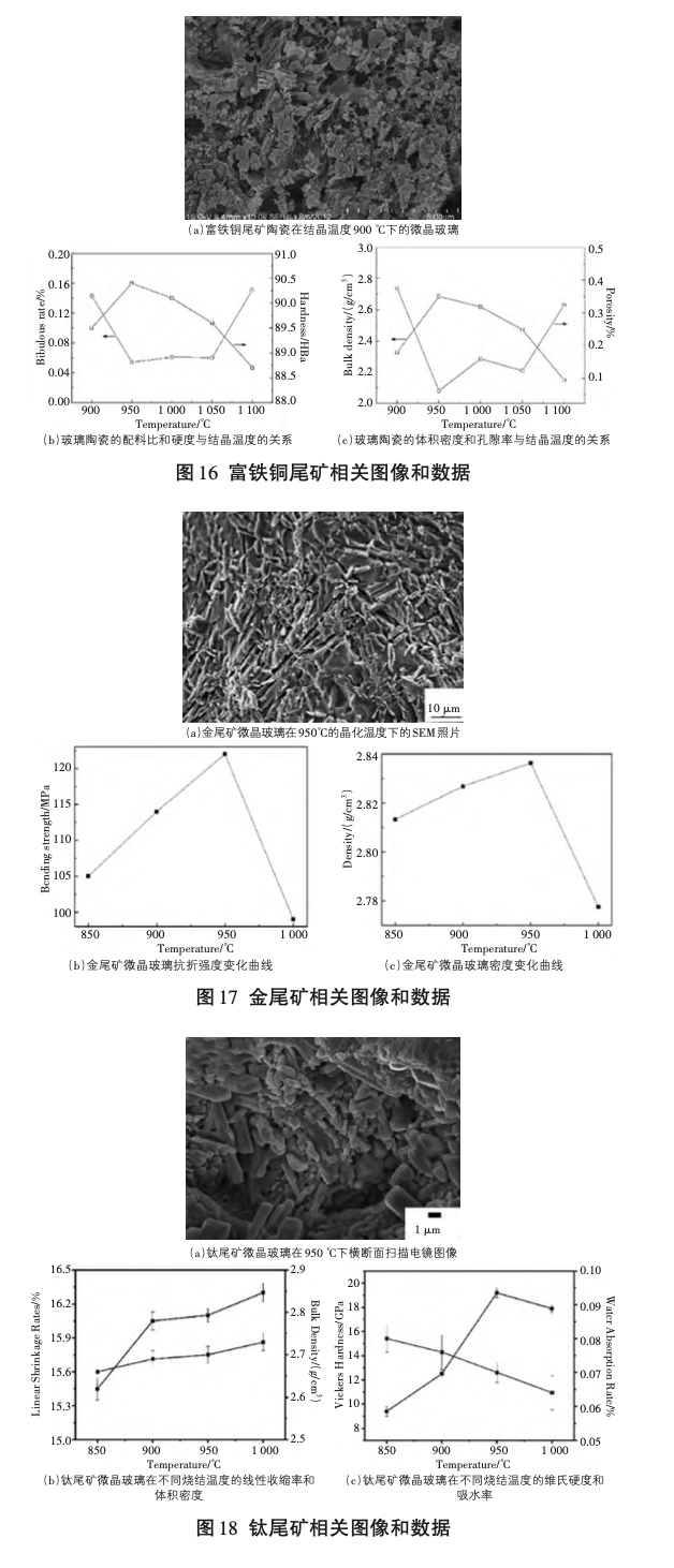富铁铜尾矿相关图像和数据